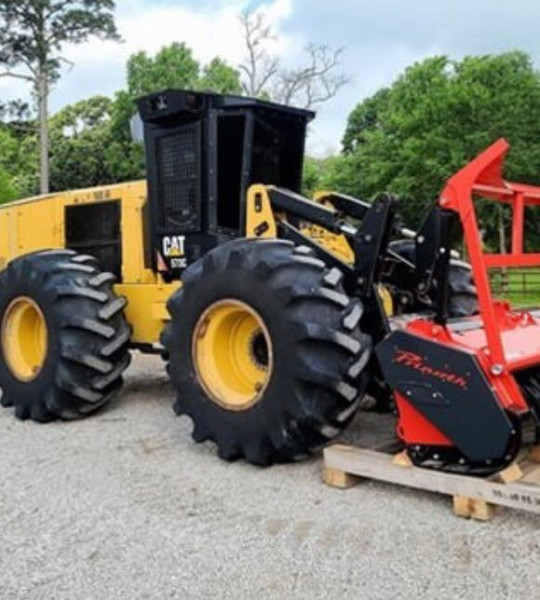 573C Mulching Machine with new prinoth Ma550H -2410 Mulching attachment.